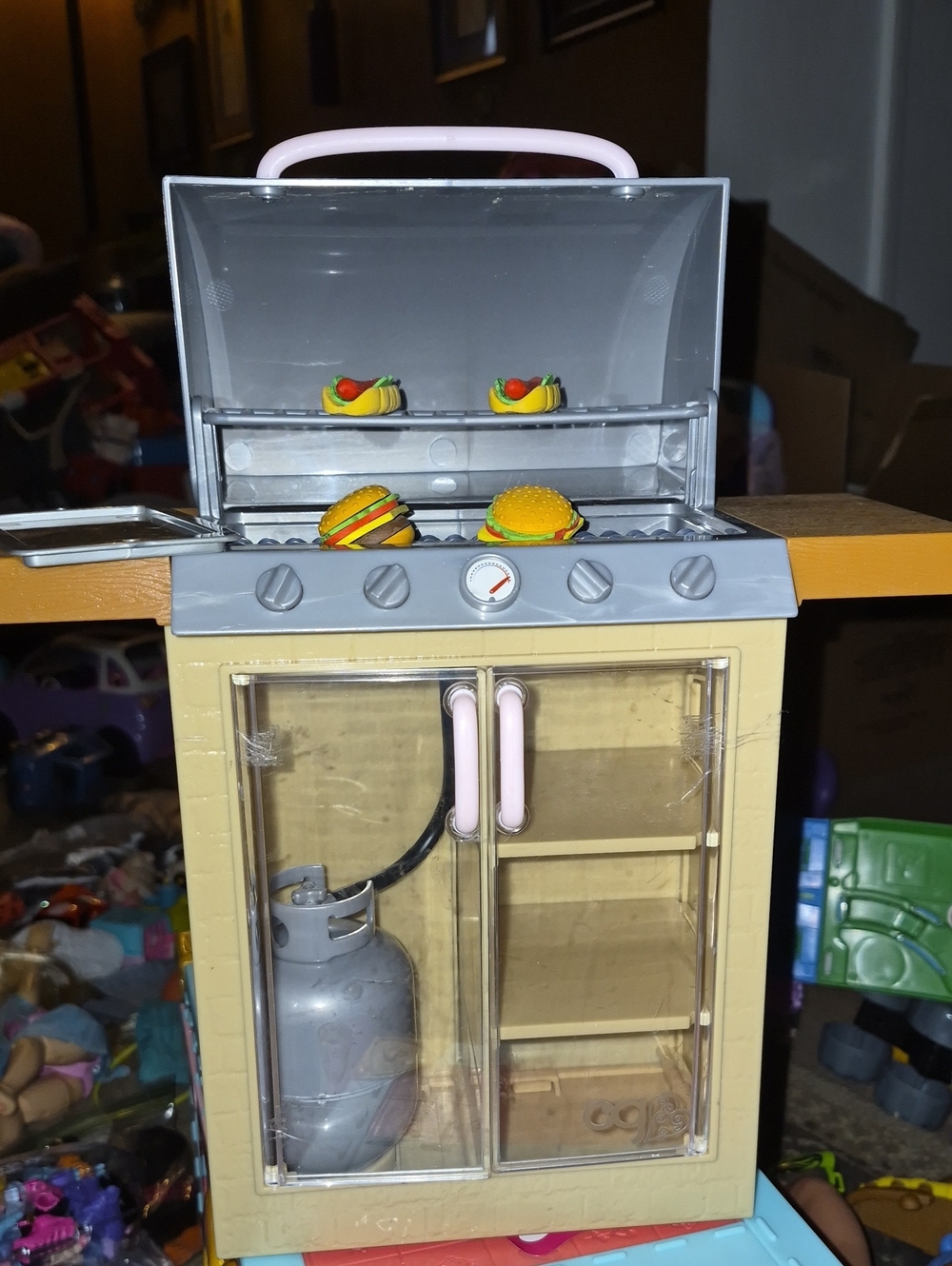 Backyard BBQ Grill Playset for 18-inch dolls